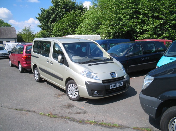 PEUGEOT EXPERT HDI 2008 WHEELCHAIR ACCESS VEHICLE